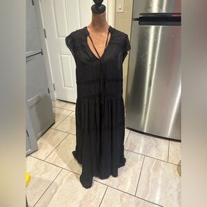 Elegant Black Women's Dress free people